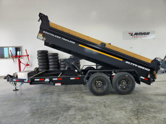 New 2025 Southland 14' Dump Trailer 16K