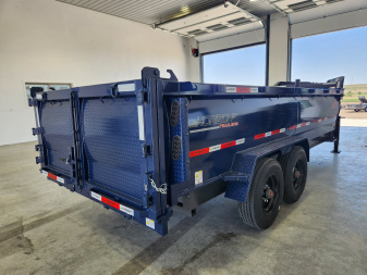 New 2025 Horizon 18' Gooseneck Dump Trailer 20K