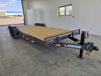 New 2025 Lamar 22' Equipment Trailer 14K