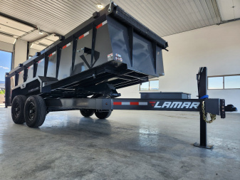 New 2025 Lamar 16' Dump Trailer 14K