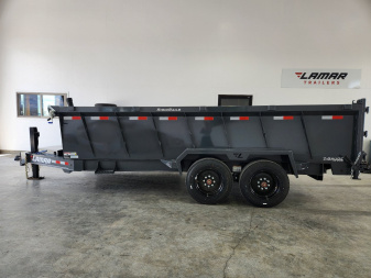 New 2025 Lamar 16' Dump Trailer 16K