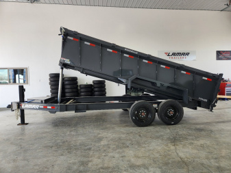 New 2025 Lamar 16' Dump Trailer 16K