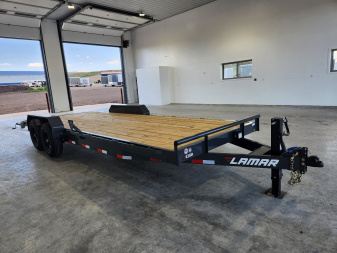 New 2025 Lamar 22' Equipment Trailer 14K