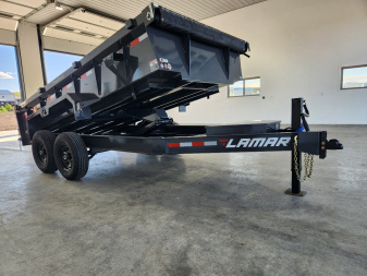 New 2025 Lamar 14' Dump Trailer 14K