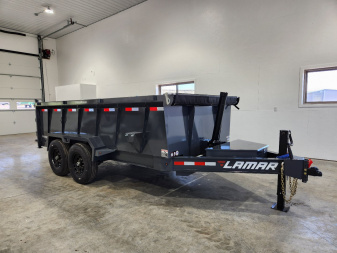New 2025 Lamar 14' Dump Trailer 14K