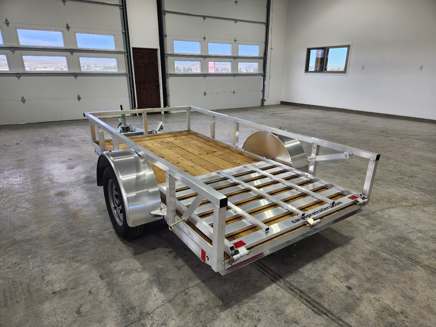 New 2025 CargoPro 10' Aluminum Utility Trailer