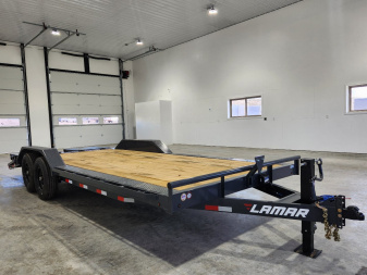 New 2025 Lamar 22' Equipment Trailer 14K