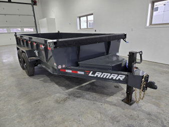 New 2025 Lamar 14' Dump Trailer 14K