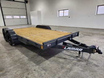 New 2025 Lamar 16' Car Trailer 7K