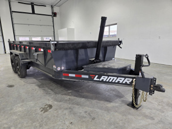 New 2025 Lamar 14' Dump Trailer 14K