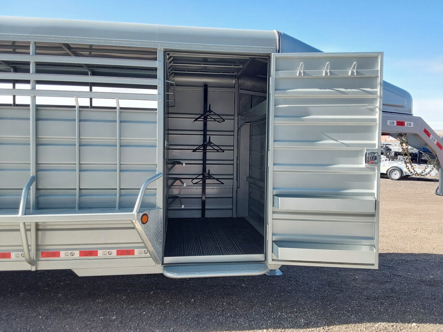 New 2025 GR Gooseneck Rancher Stock Trailer 24' 14K