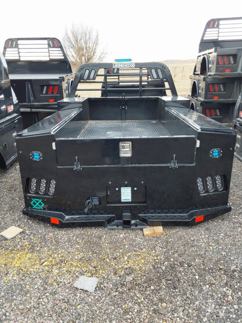 New 2025 LegendX Skirted Workbody , Single Wheel 84" x 102" Longbed 56" CTA