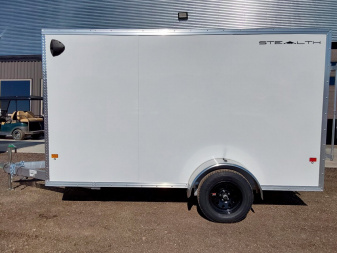 New 2025 Stealth 6 x 12' Aluminum Cargo Trailer