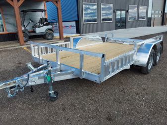 New 2025 Cargo Pro 14' Utility Trailer - Side Rail Ramps