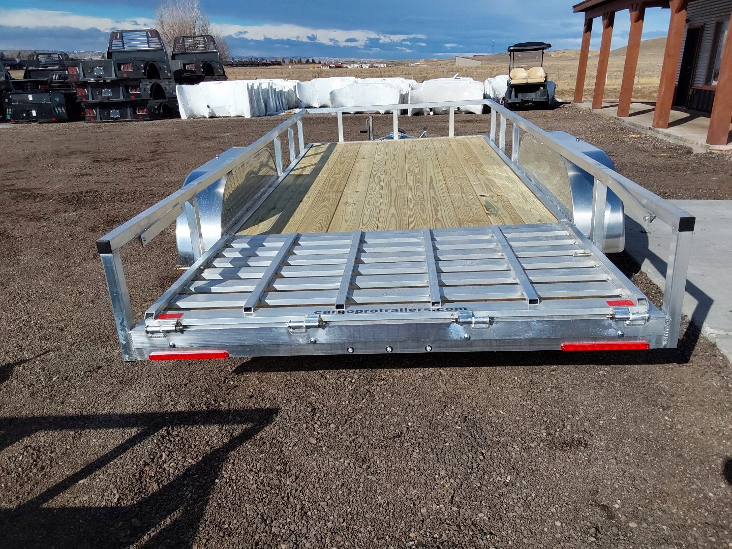 New 2025 Cargo Pro Aluminum Utility Trailer 16' 7K