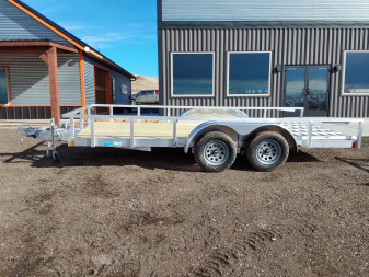 New 2025 Cargo Pro Aluminum Utility Trailer 16' 7K