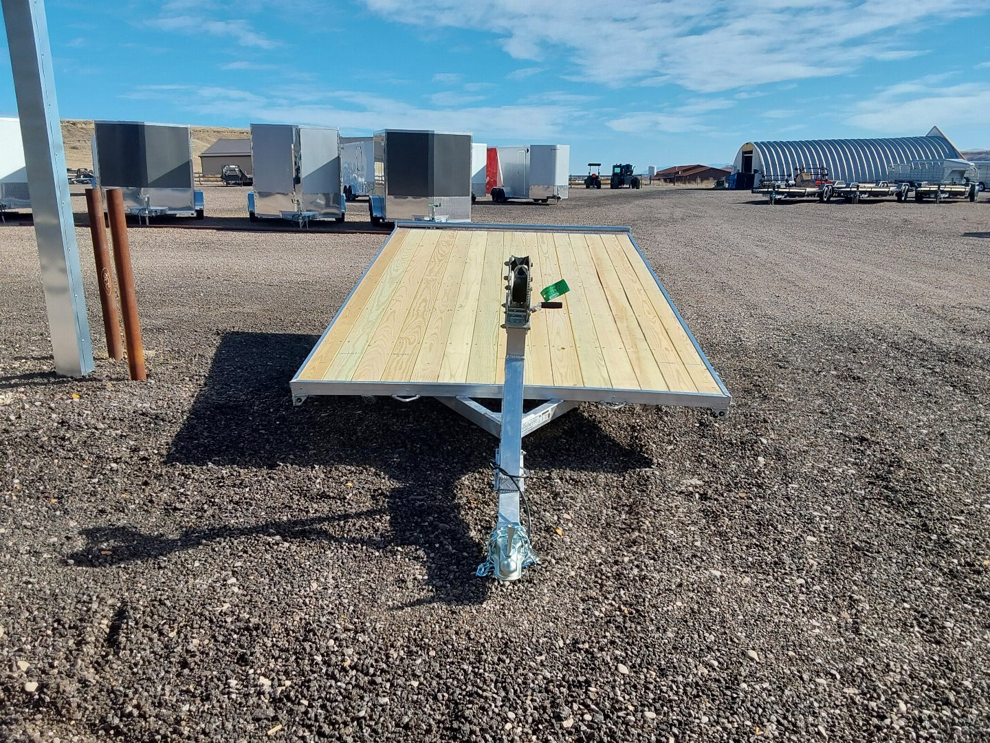 New 2025 Cargo Pro 12' Aluminum Raft Trailer