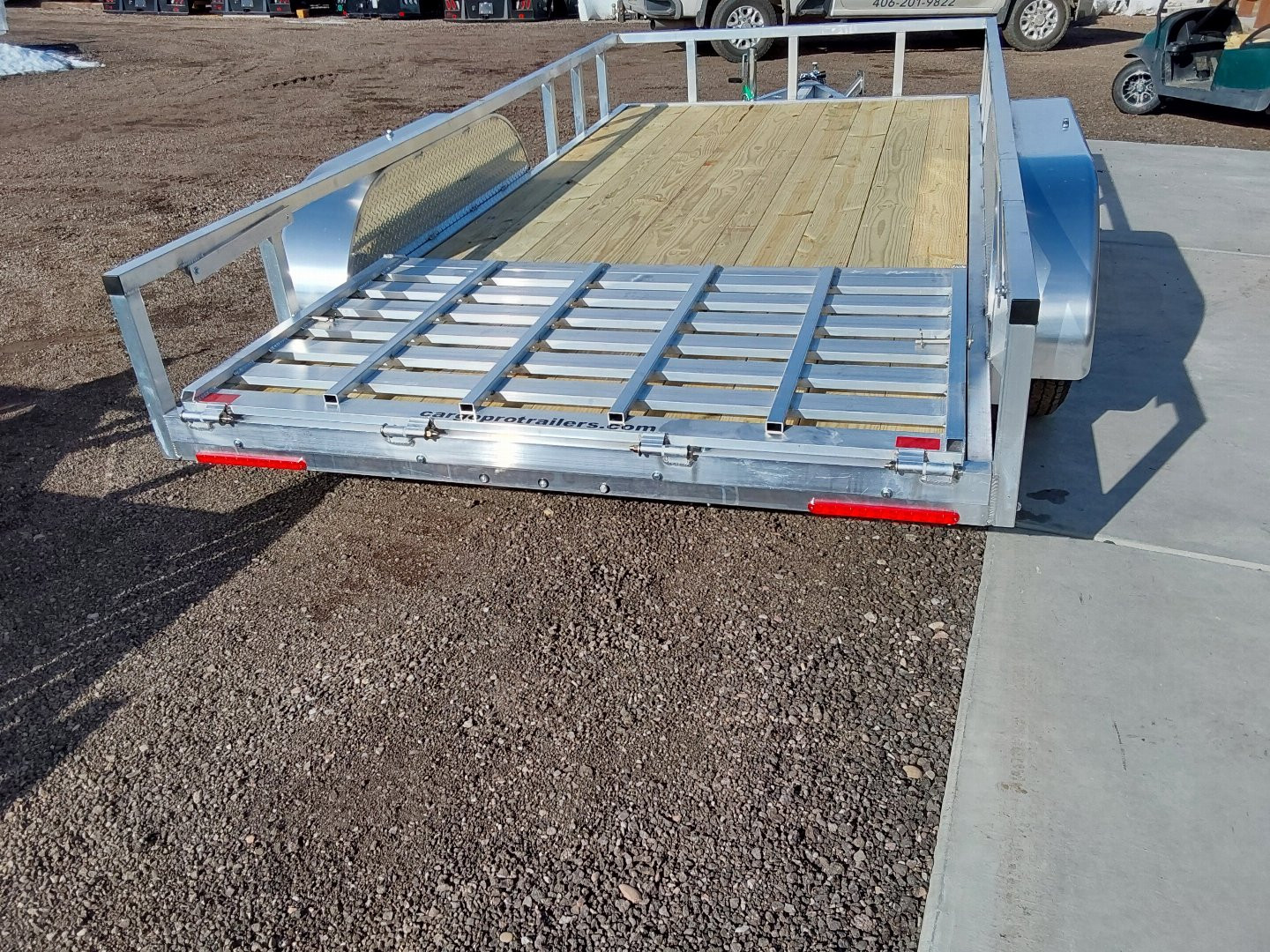 New 2025 Cargo Pro Aluminum Utility 14' 7K