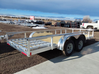 New 2025 Cargo Pro Aluminum Utility Trailer 16' 7K