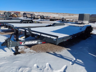 New 2025 Lamar 22' Equipment Trailer 14K