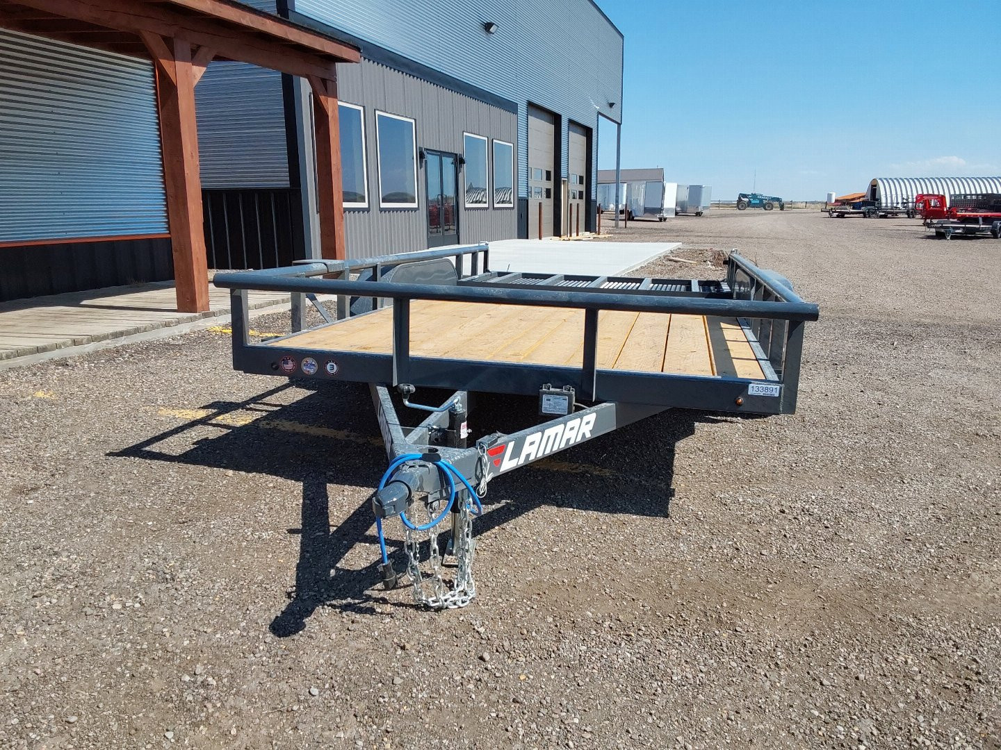 New 2025 Lamar Utility Trailer 14' 7K