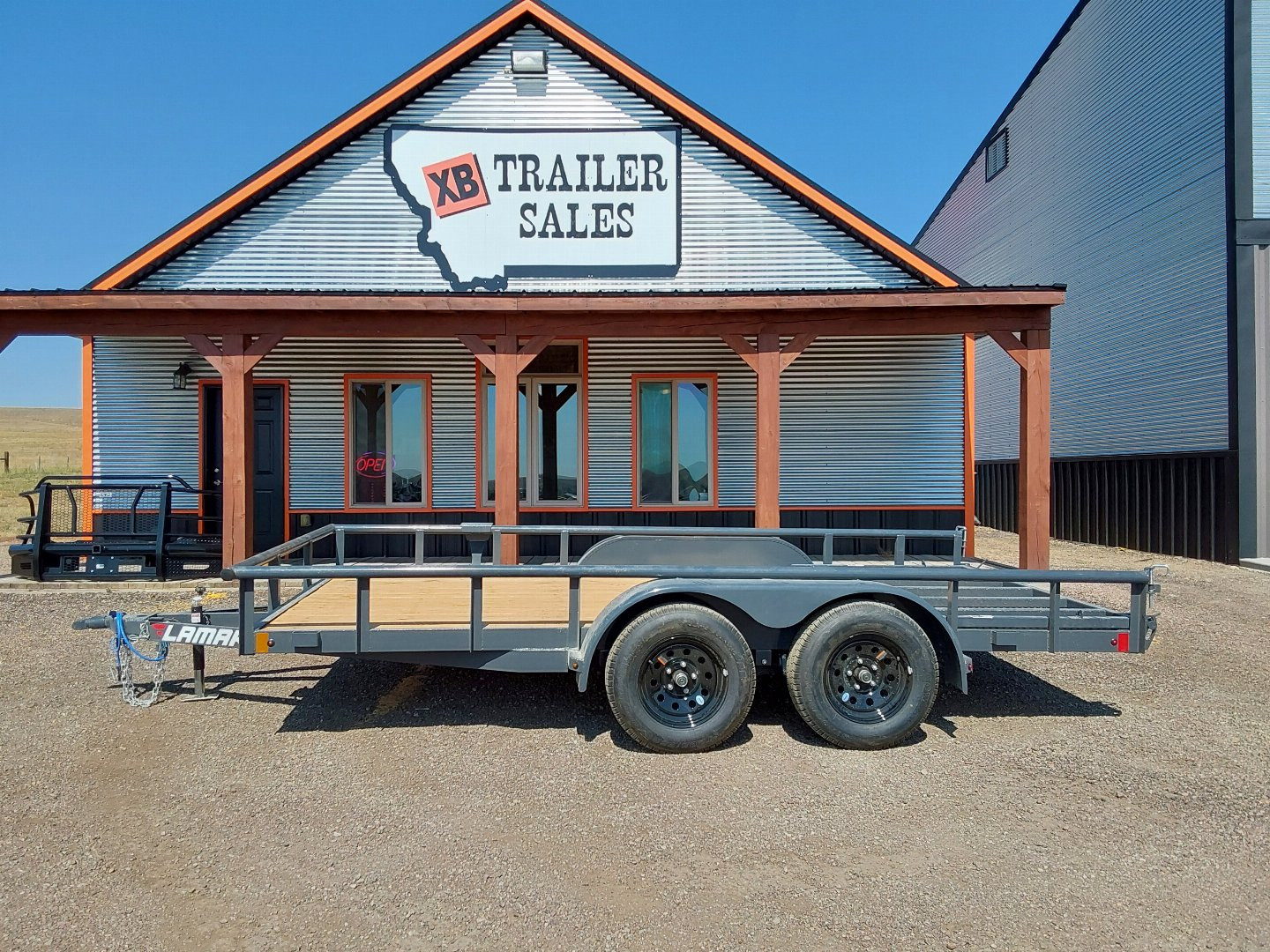 New 2025 Lamar Utility Trailer 14' 7K
