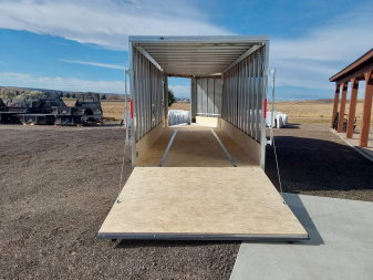 New 2025 Stealth Snowmobile Trailer 7.4 X 22'