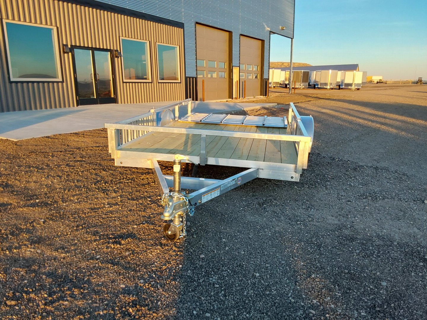 New 2025 Cargo Pro Aluminum Utility Trailer 12'