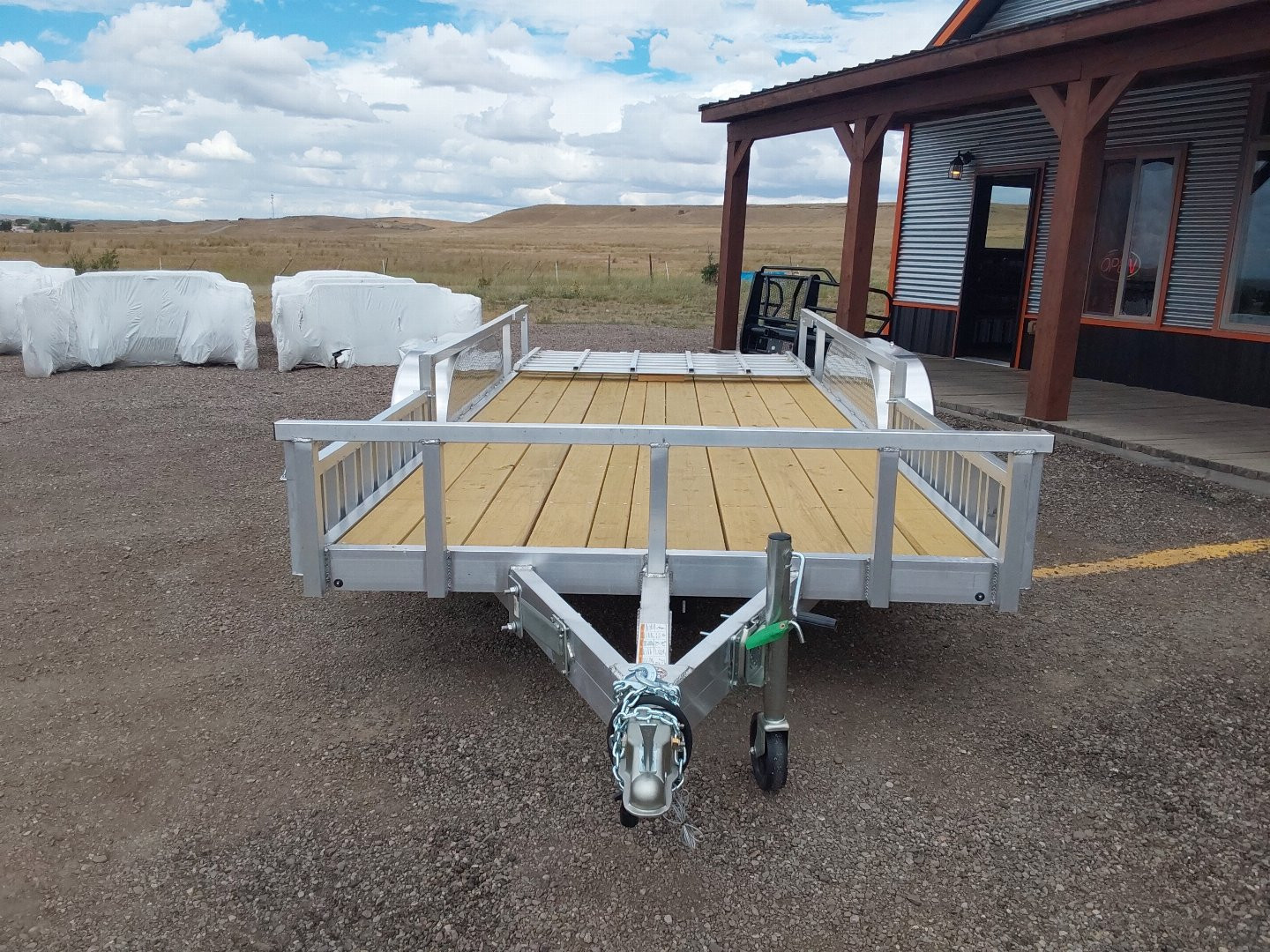 New 2025 Cargo Pro 7K 16' Utility Trailer - Side Rail Ramps