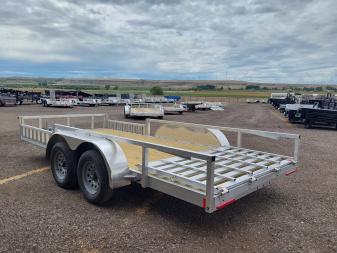 New 2025 Cargo Pro 7K 16' Utility Trailer - Side Rail Ramps