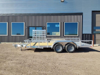 New 2024 Cargo Pro Aluminum Utility Trailer    14'  7K