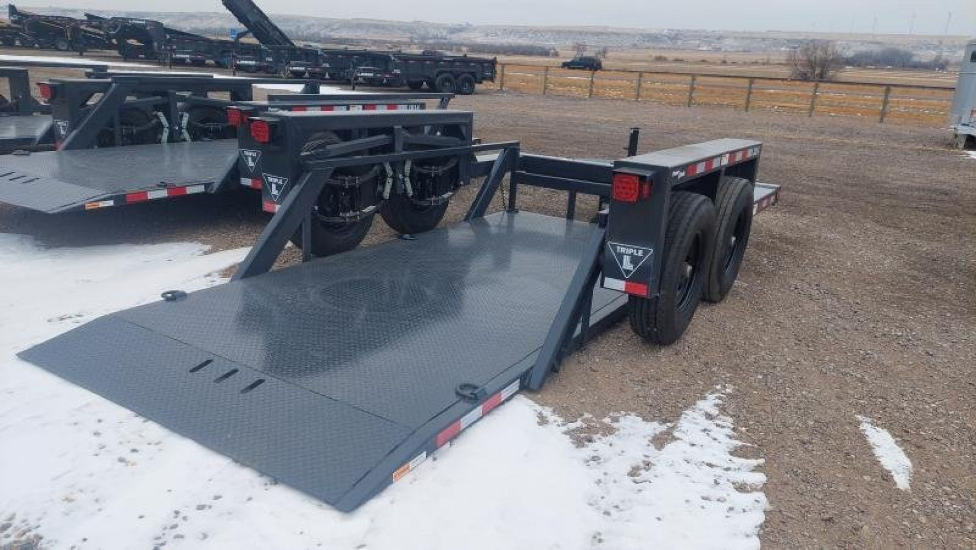 New 2024 Triple L Forklift Trailer, 14'  10K