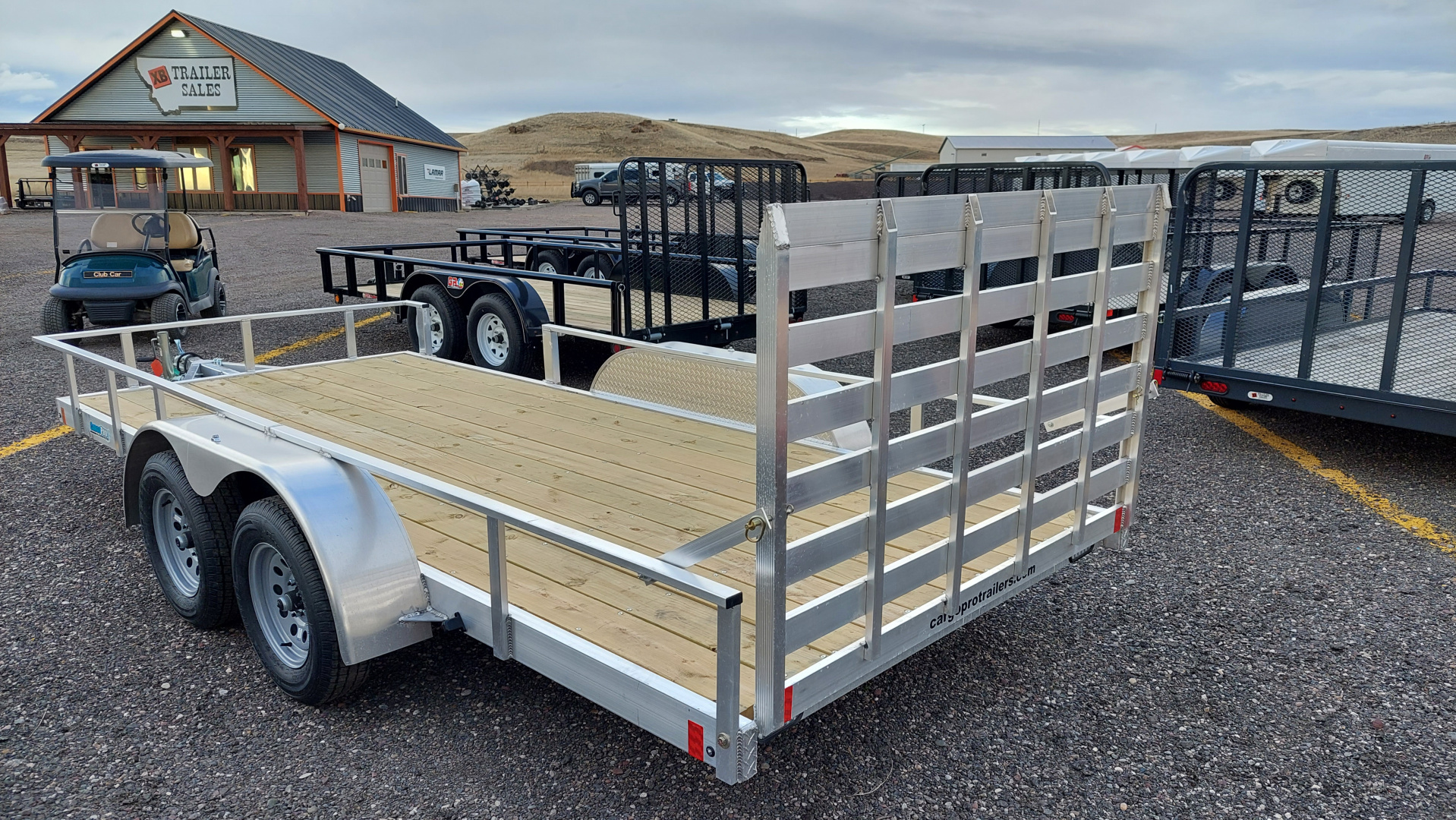 New 2025 Cargo Pro Aluminum Utility 7K 16' Utility Trailer