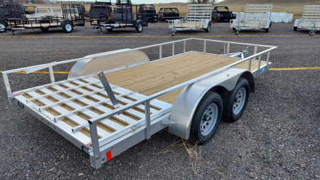 New 2025 Cargo Pro Aluminum Utility 7K 16' Utility Trailer