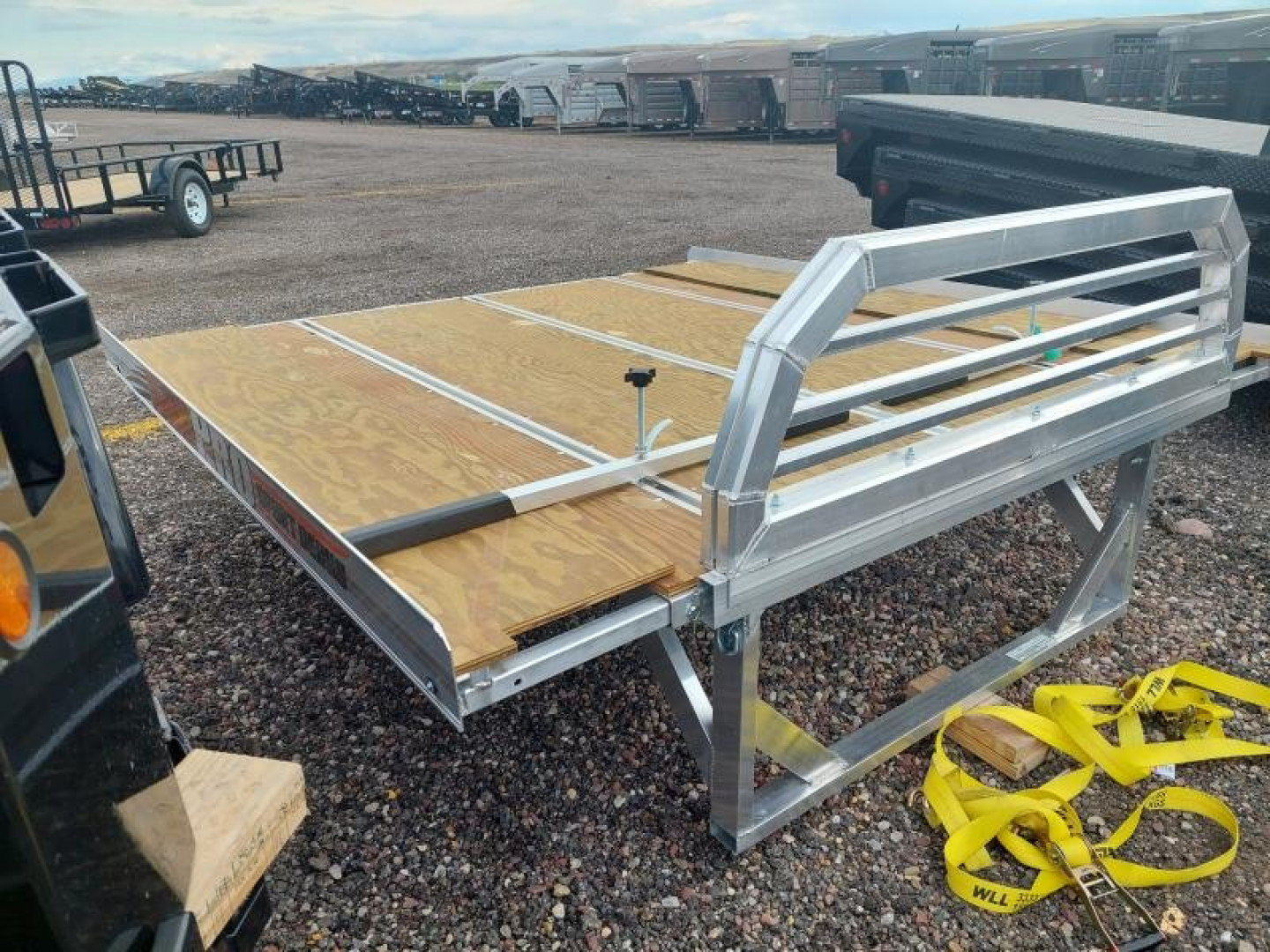 New 2024 Alcom Aluminum Sled Deck  14'