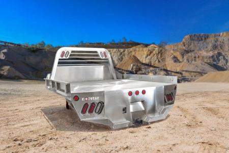 New 2024 Norstar Aluminum Single Wheel Truck Bed - Short