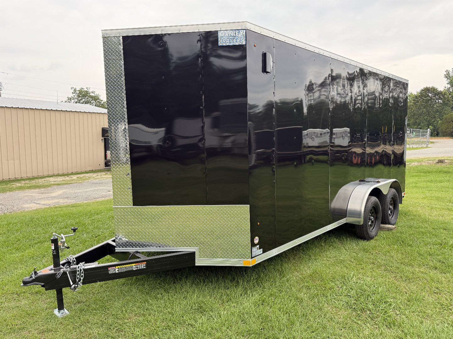 New 2025 Manley Trailers 7x16TA Cargo / Enclosed Trailer