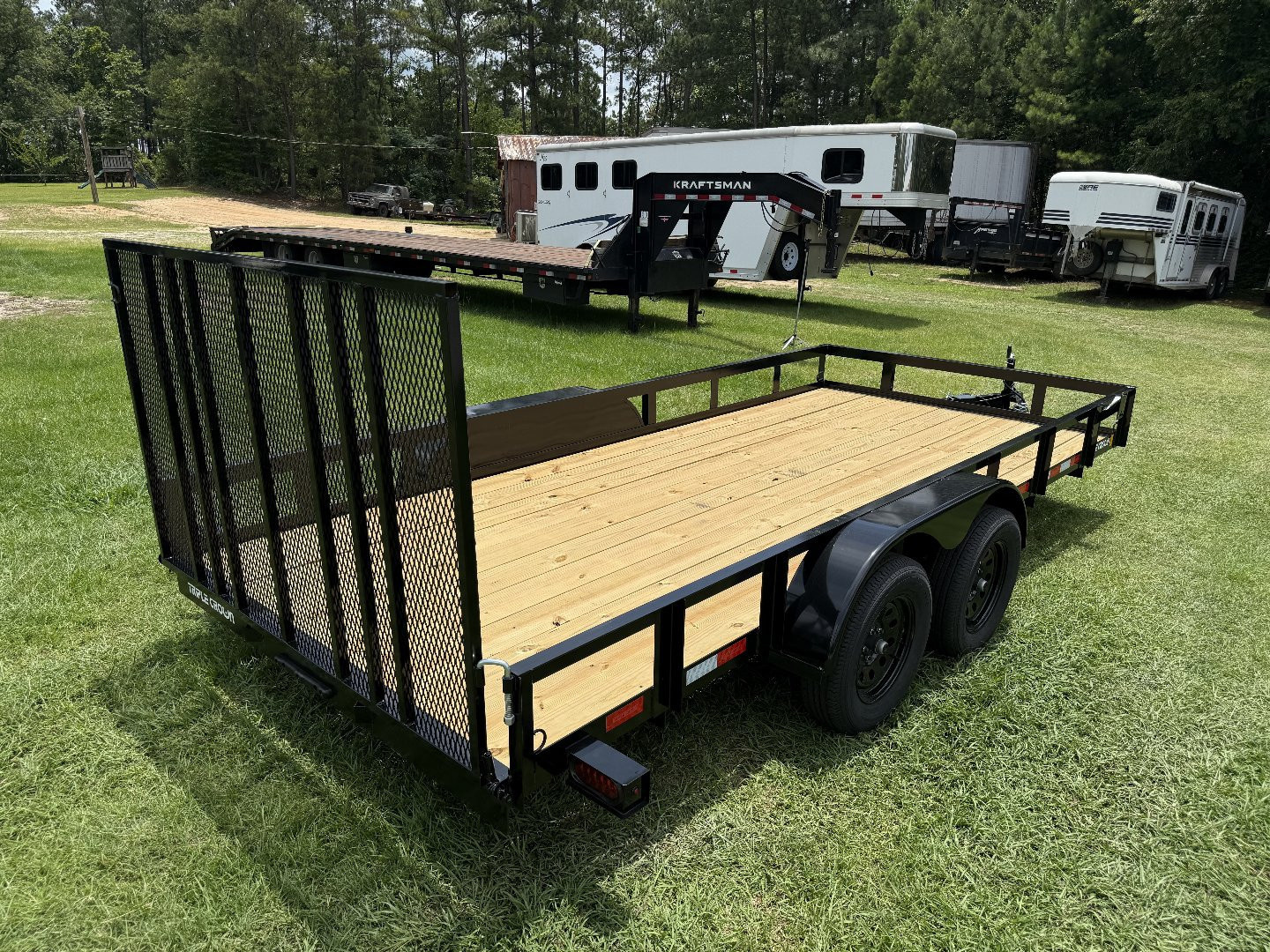 New 2026 Triple Crown Trailers 7x16TA Utility Trailer