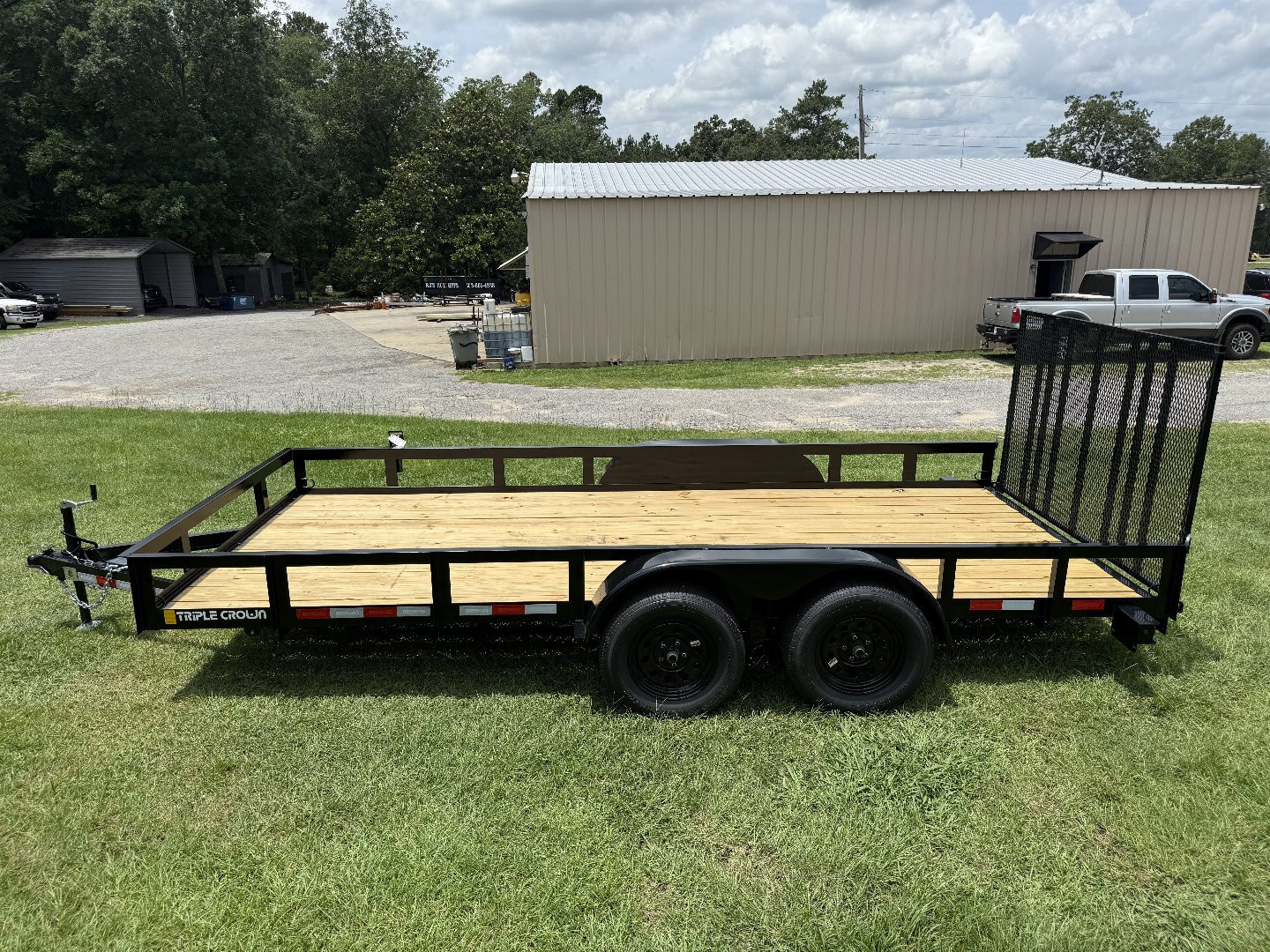 New 2026 Triple Crown Trailers 7x16TA Utility Trailer