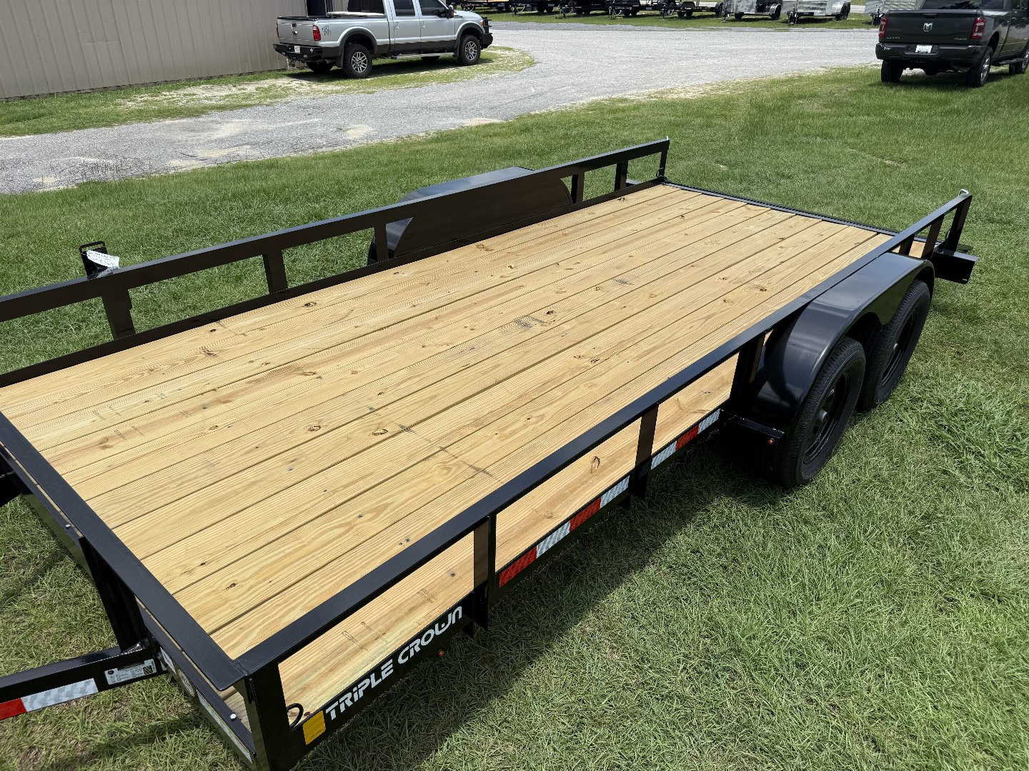 New 2026 Triple Crown Trailers 7x16TA Utility Trailer