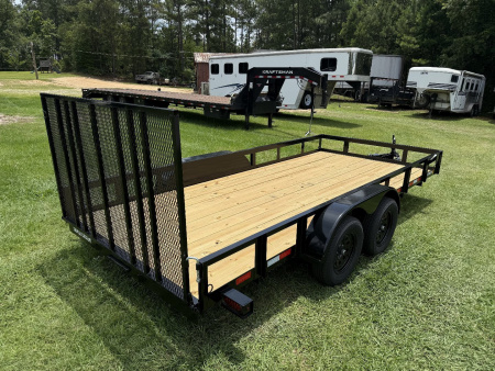 New 2026 Triple Crown Trailers 7x16TA Utility Trailer