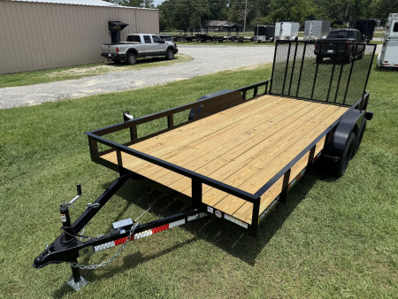 New 2026 Triple Crown Trailers 7x16TA Utility Trailer
