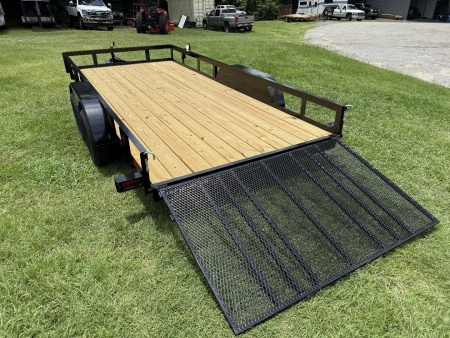 New 2026 Triple Crown Trailers 7x16TA Utility Trailer