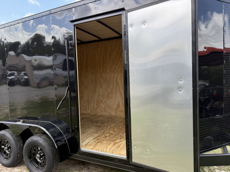 New 2025 Manley Trailers 7x12TA Cargo / Enclosed Trailer