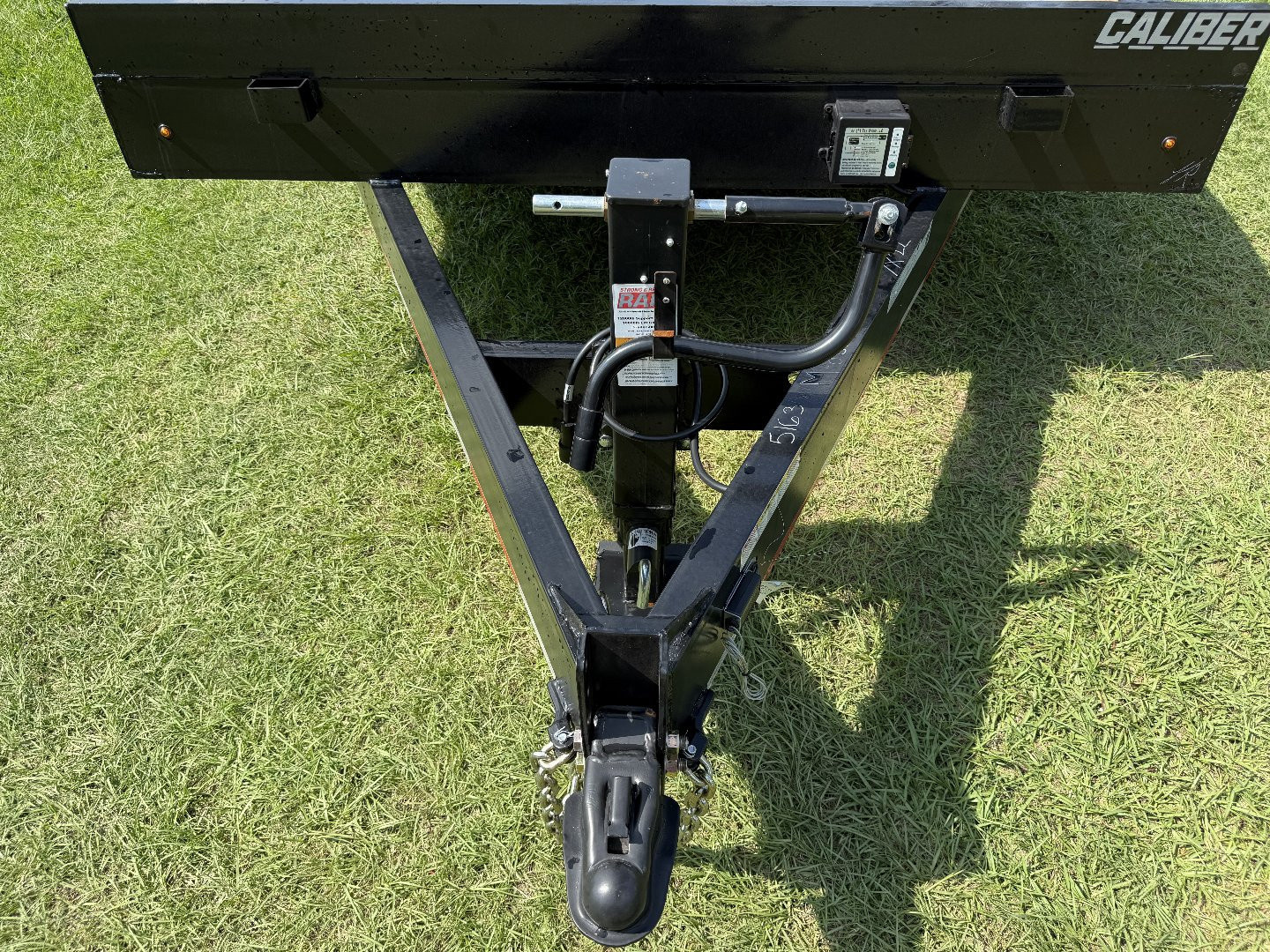 New 2025 Caliber Trailer Mfg 7x2216K Equipment Trailer