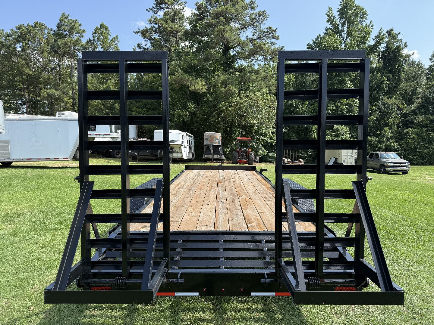 New 2025 Caliber Trailer Mfg 7x2216K Equipment Trailer