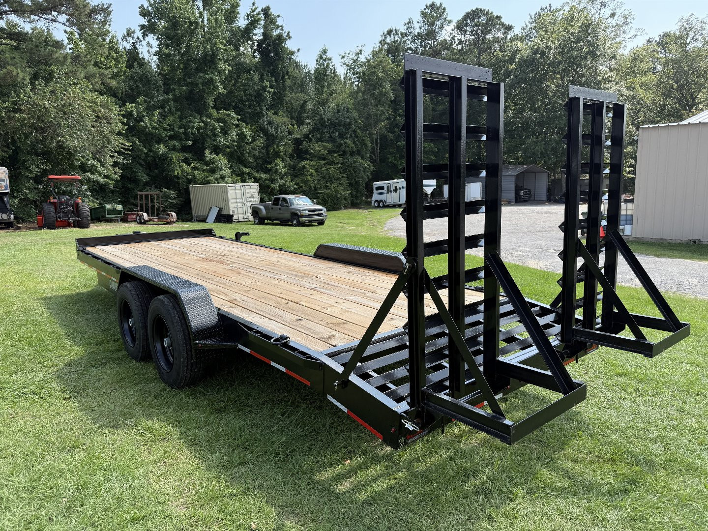 New 2025 Caliber Trailer Mfg 7x2216K Equipment Trailer