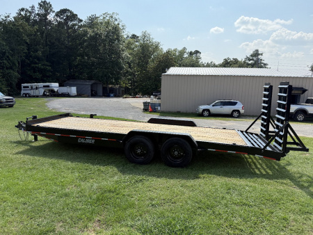 New 2025 Caliber Trailer Mfg 7x2216K Equipment Trailer