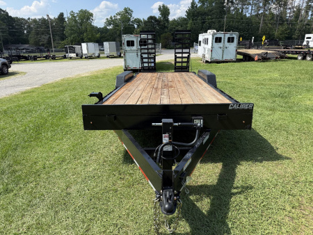 New 2025 Caliber Trailer Mfg 7x2216K Equipment Trailer