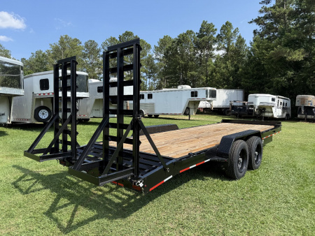New 2025 Caliber Trailer Mfg 7x2216K Equipment Trailer